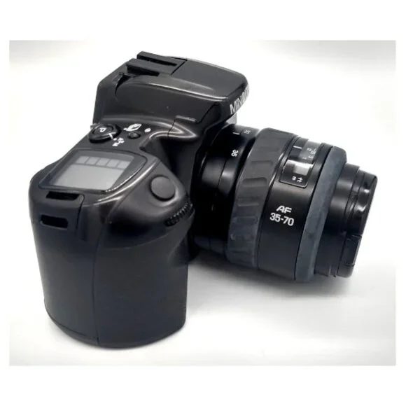 Shutterbug Alert!! 📸 Minolta Maxxum 450si Panorama SLR Camera Bundle